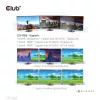 CLUB3D USB Gen1 Type-C Triple Display DP Alt mode Displaylink Dynamic PD Charging Dock ar 120 W barošanas bloku