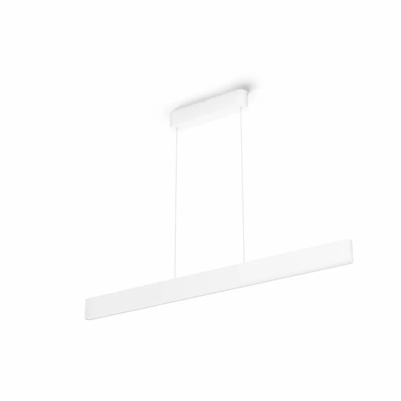 Piekares viedā lampa Philips Hue Ensis — balta un krāsu atmosfēra, Bluetooth, 220–240V, Ø40mm, dziļums 1299mm, minimālais augstums 164cm
