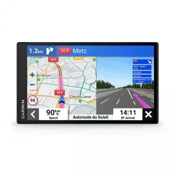 Automašīnas GPS navigators GARMIN DriveSmart 76 — 7 collu TFT skārienekrāns, 32 GB atmiņa, Wi‑Fi, Bluetooth, mūža kartes atjauninājumi (EU MT-S)