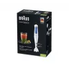 Braun MQ 3000 Smoothie 0,6 l iegremdējamais blenderis 700 W zils, balts