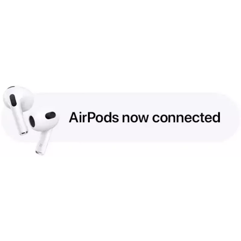 Apple AirPods 3. paaudze + MagSafe uzlādes futrālis Zvani/Mūzika Bluetooth Balts