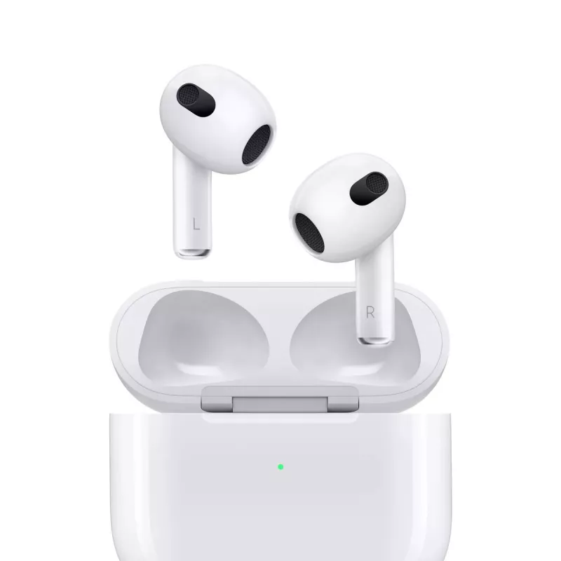 Apple AirPods 3. paaudze + MagSafe uzlādes futrālis Zvani/Mūzika Bluetooth Balts