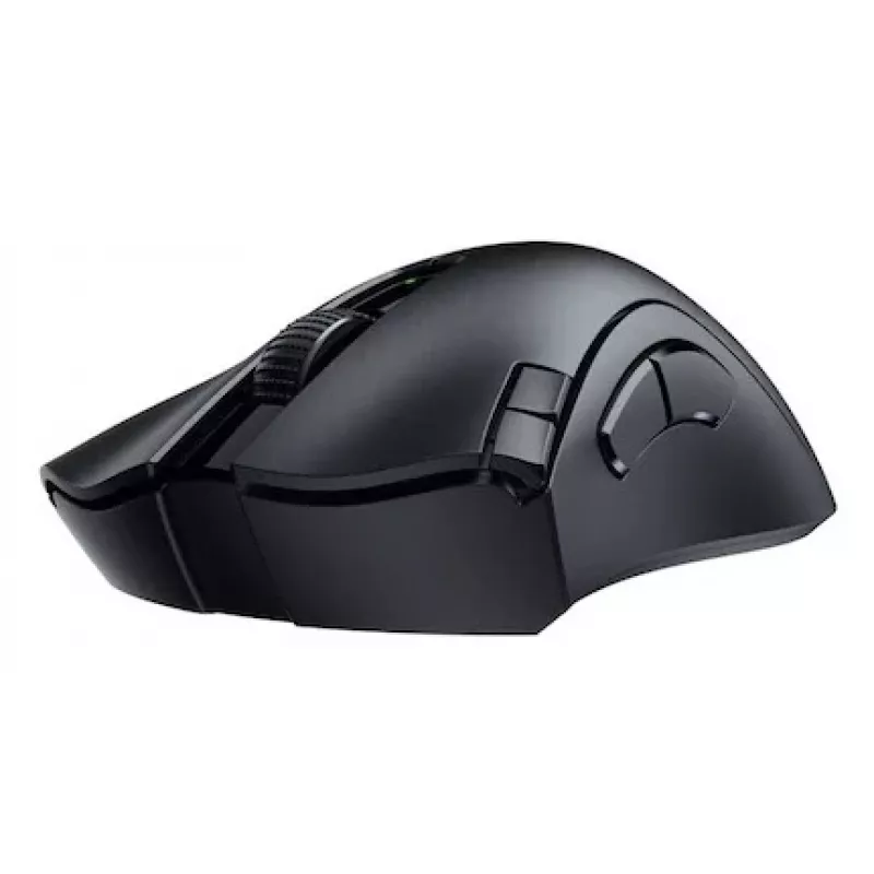Spēļu pele Razer DeathAdder V2 X HyperSpeed — labā roka, bezvadu 2.4 GHz/Bluetooth, 14 000 DPI, 7 pogas, AA baterija, 103 g, melna