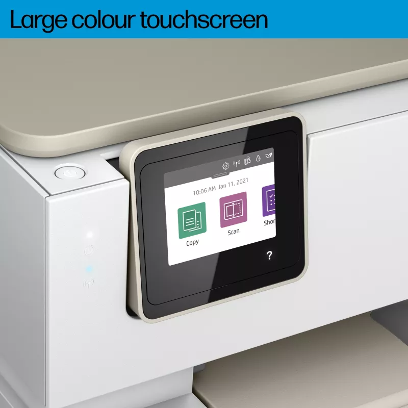 HP ENVY Inspire 7220e Bezvadu Daudzfunkciju Krāsu Printeris, Instant Ink; Kopētājs, Skenētājs