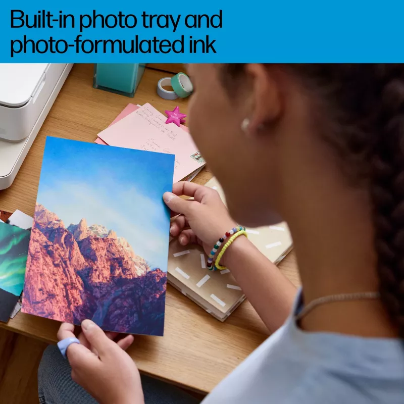 HP ENVY Inspire 7220e Bezvadu Daudzfunkciju Krāsu Printeris, Instant Ink; Kopētājs, Skenētājs