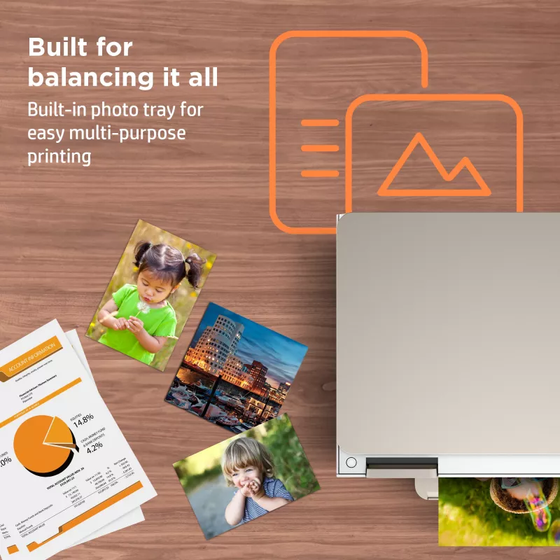 HP ENVY Inspire 7220e Bezvadu Daudzfunkciju Krāsu Printeris, Instant Ink; Kopētājs, Skenētājs