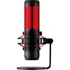 HyperX QuadCast - USB mikrofons (melns-sarkans) - sarkans apgaismojums