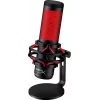 HyperX QuadCast - USB mikrofons (melns-sarkans) - sarkans apgaismojums