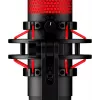 HyperX QuadCast - USB mikrofons (melns-sarkans) - sarkans apgaismojums