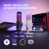 HyperX QuadCast S - USB mikrofons (melnpelēks) - RGB apgaismojums