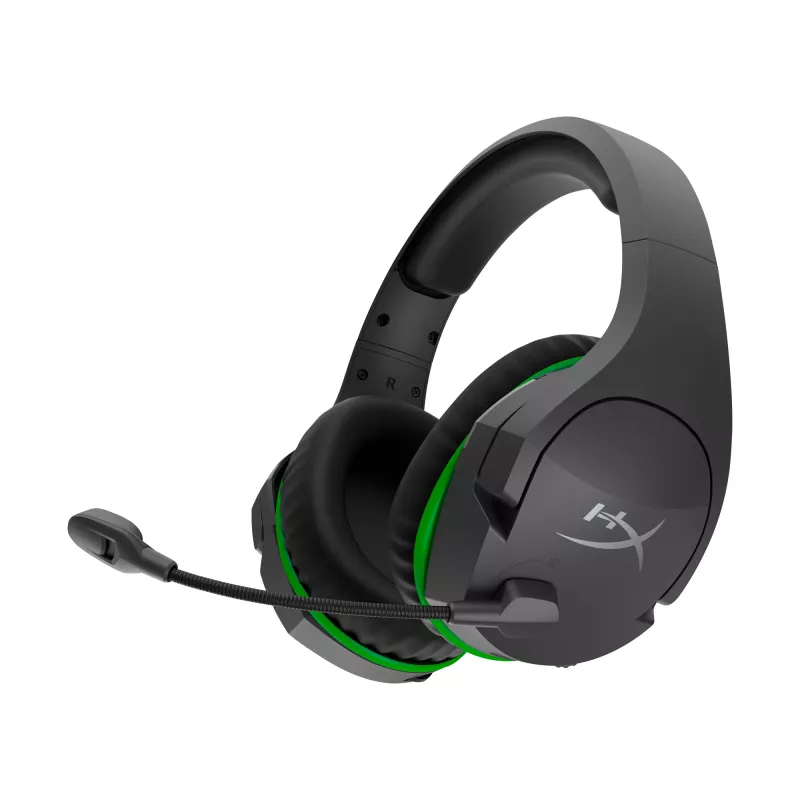HyperX CloudX Stinger - spēļu austiņas (melnas-zaļas) - Xbox (HX-HSCSX-BK/WW)