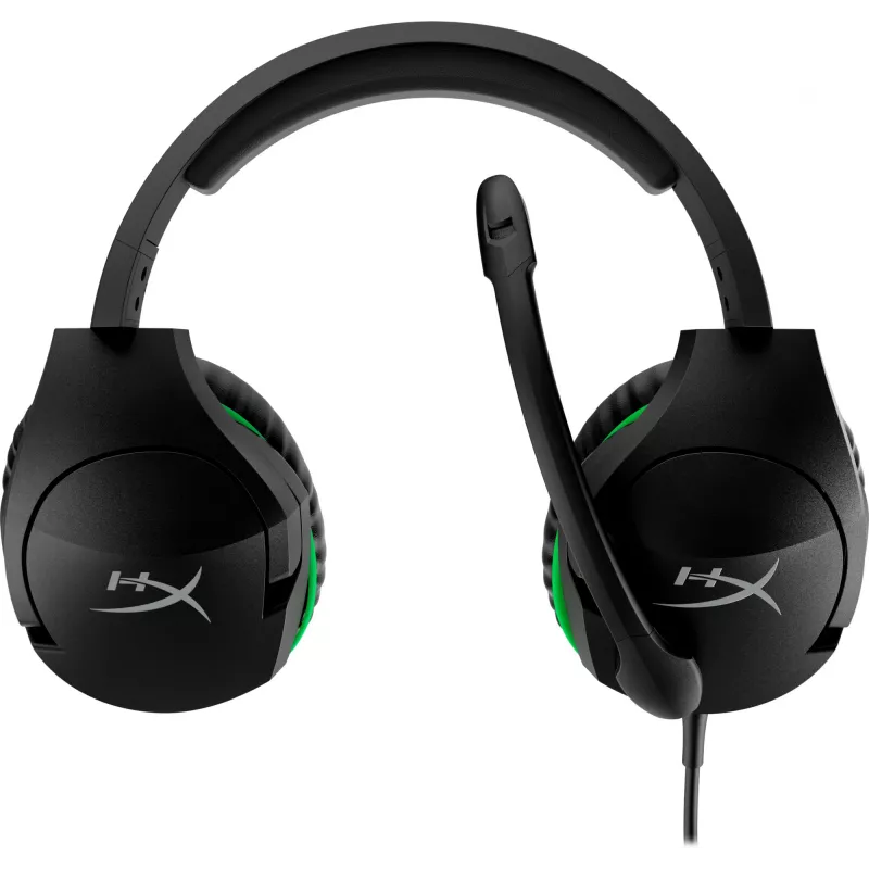 HyperX CloudX Stinger - spēļu austiņas (melnas-zaļas) - Xbox (HX-HSCSX-BK/WW)
