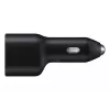 Automašīnas lādētājs Samsung EP-L4020 40W (12V ieeja) USB-C 25W+15W melns viedtālruņiem