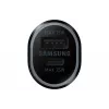 Automašīnas lādētājs Samsung EP-L4020 40W (12V ieeja) USB-C 25W+15W melns viedtālruņiem