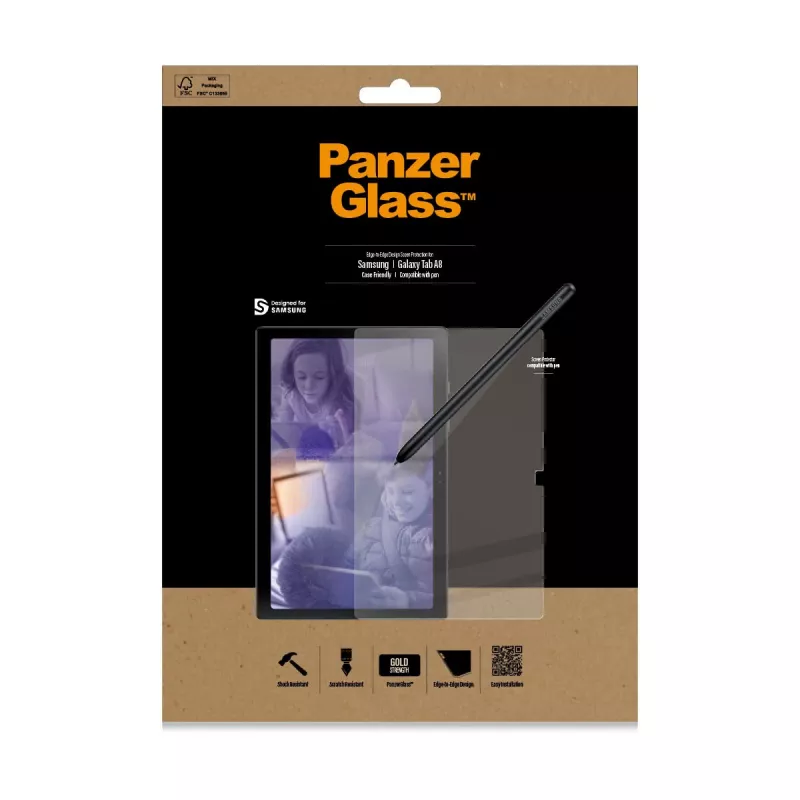 Stikla ekrāna aizsargs PanzerGlass Samsung Galaxy Tab A8
