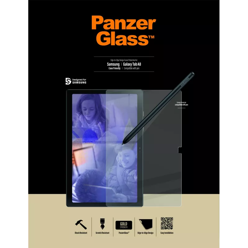 Stikla ekrāna aizsargs PanzerGlass Samsung Galaxy Tab A8