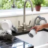 Rokas putekļsūcējs Melns & Decker PD1820L-QW — 18V Li‑Ion, 1,5Ah, 0,56L bezmaisa, 15 min darbības laiks