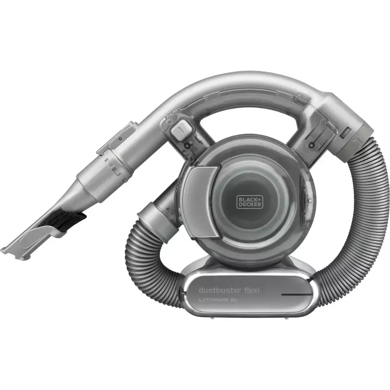 Rokas putekļsūcējs Melns & Decker PD1820L-QW — 18V Li‑Ion, 1,5Ah, 0,56L bezmaisa, 15 min darbības laiks