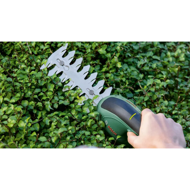 Bosch Easy Shear bezvada zāles šķēres 8 cm 3,6 V litija jonu (Li-Ion) akumulators, melnas, zaļas