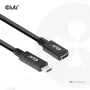 CLUB3D USB Gen1 Type-C pagarinājuma kabelis 5Gbps 60W(20V/3A) 4K60Hz M/F 2m/6.56ft