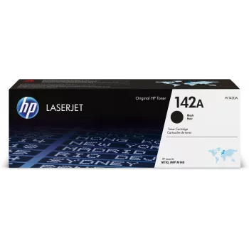 HP 142A melna oriģinālā LaserJet tonera kasetne