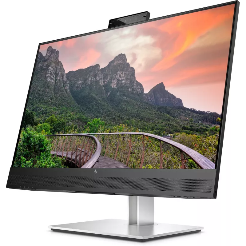 HP E-Series E27m G4 QHD USB-C konferences monitors, 68,6 cm (27 colli), 2560 x 1440 pikseļi, Quad HD, LCD, 5 ms, Melns