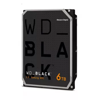 WESTERN DIGITAL cietais disks - Wd Melns WD6004FZWX - 6TB - SATA 6Gb/s - 3.5 inch - 7200 apgr./min. - 128MB buferis