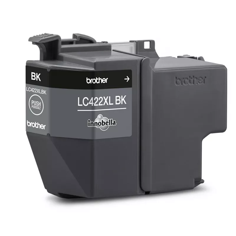 Brother LC422XLBK tintes kasetne 1 gab. Oriģināla lielas (XL) iznākuma melna