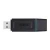 USB zibatmiņa Kingston DataTraveler Exodia 64 GB USB 3.2, melna un zilganzaļa