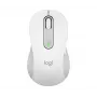 LOGITECH Signature M650 Bezvadu pele Off-white L Kreisā