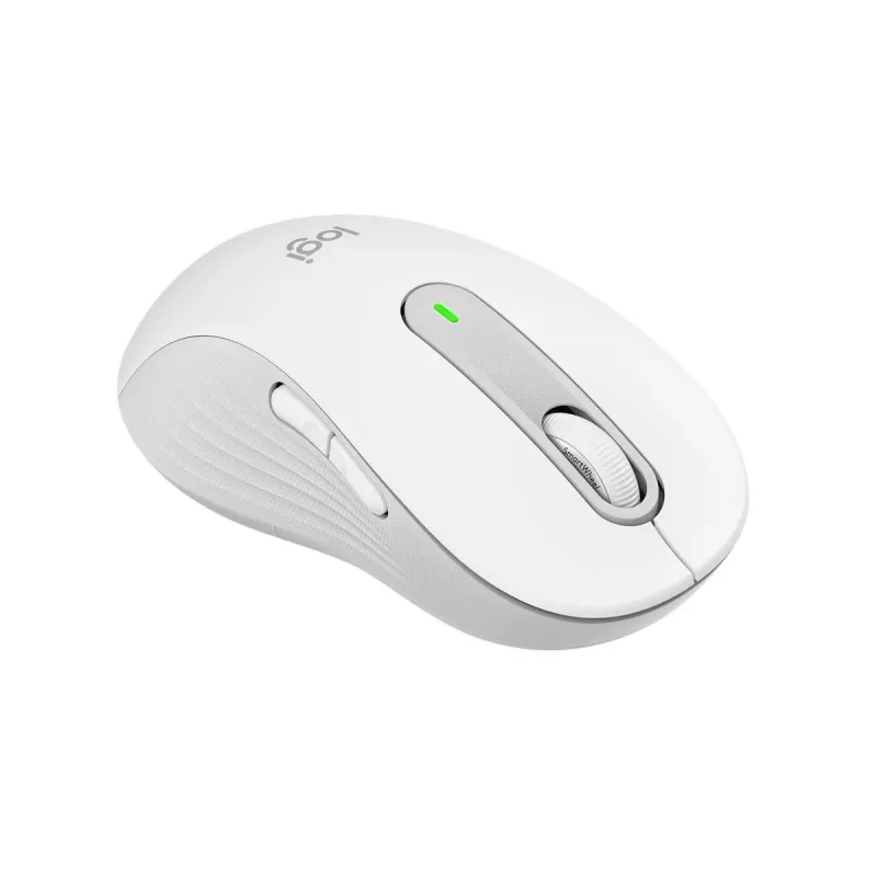 LOGITECH Signature M650 Bezvadu pele Off-white L Kreisā