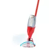 Mop VILEDA Spray Max Microfibre Dry & Wet — plastmasas galva, 0,6 L ūdens tvertne, antibakteriāls, balts/sarkans