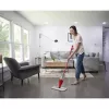 Mop VILEDA Spray Max Microfibre Dry & Wet — plastmasas galva, 0,6 L ūdens tvertne, antibakteriāls, balts/sarkans