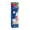 Mop VILEDA Spray Max Microfibre Dry & Wet — plastmasas galva, 0,6 L ūdens tvertne, antibakteriāls, balts/sarkans