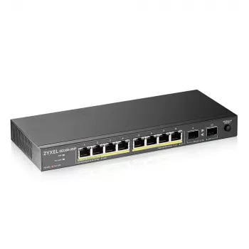 Zyxel GS1100-10HP v2 Nepārvaldāms Gigabitu Ethernet (10/100/1000) barošana pa Ethernet (PoE) Melns