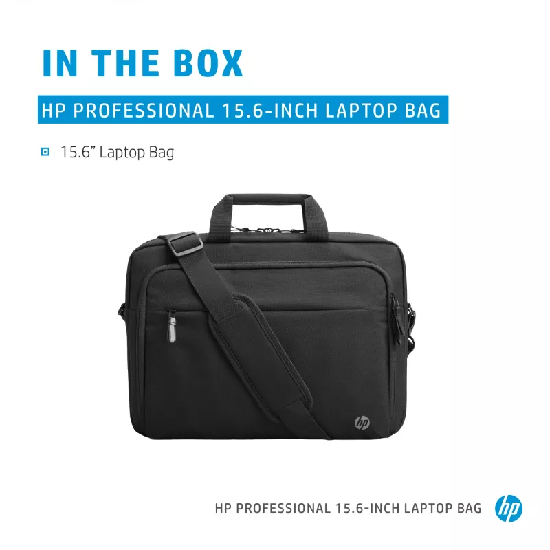 Laptop Bag HP Professional 15.6 inch Briefcase Monochromatic