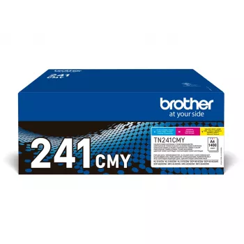Toner Multipack Brother TN241CMY 2200 lapas ciāna fuksīna dzeltena