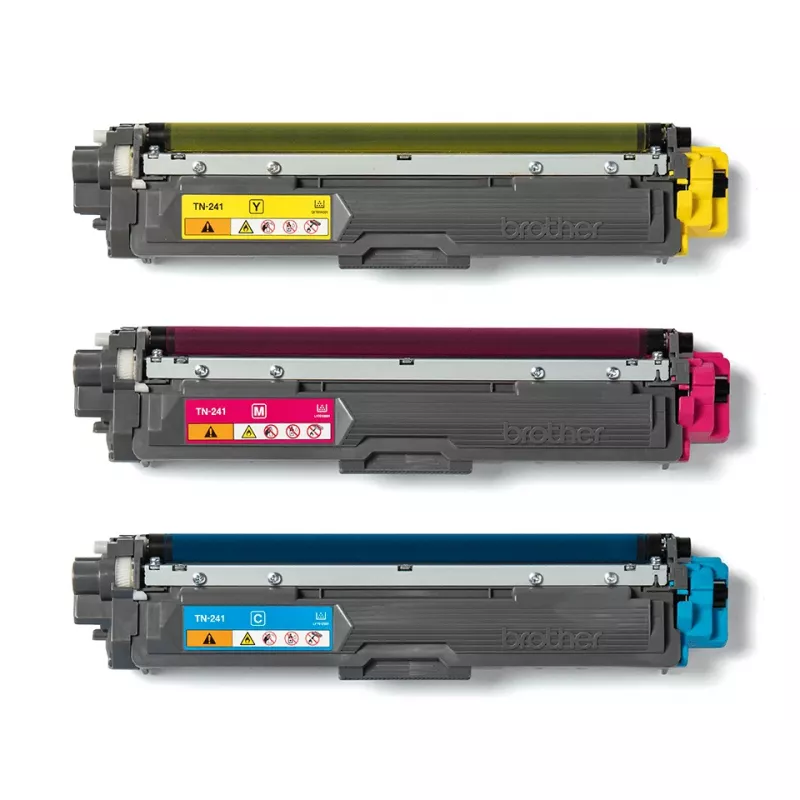 Toner Multipack Brother TN241CMY 2200 lapas ciāna fuksīna dzeltena