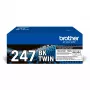 Toner Brother TN247BK TWIN - 3000 lapas - Melns