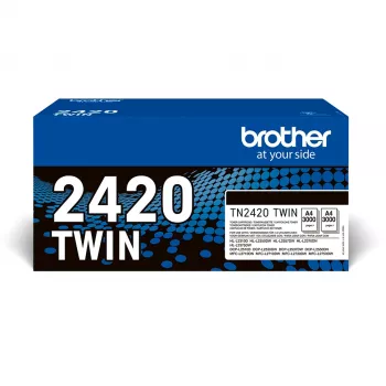Toner Brother TN2420 Twin-pack 3000 lapas melns
