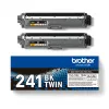 Brother TN241BK toneris - 2000 lappuses - Melns - 2 gab.