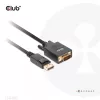 DisplayPort to VGA kabelis M/M CLUB3D CAC-1012 2m