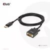 DisplayPort to VGA kabelis M/M CLUB3D CAC-1012 2m