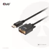 DisplayPort to VGA kabelis M/M CLUB3D CAC-1012 2m