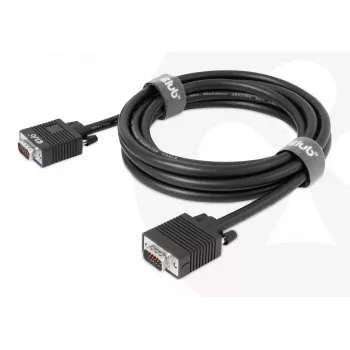 VGA kabelis, divvirzienu, M/M, 3 m, 28AWG, CLUB3D CAC-1703