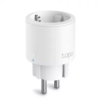 TP-Link Tapo Mini viedais Wi-Fi kontakts, enerģijas uzraudzība, iekštelpām, balts, statuss, bezvadu, Wi-Fi, 802.11b, 802.11g, Wi-Fi 4 (802.11n)