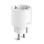 TP-Link Tapo Mini viedais Wi-Fi kontakts, enerģijas uzraudzība, iekštelpām, balts, statuss, bezvadu, Wi-Fi, 802.11b, 802.11g, Wi-Fi 4 (802.11n)