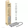 CLUB3D USB Gen1 Type-C 9-in-1 centrmezgls ar HDMI, VGA, 2x USB Gen1 Type-A, RJ45, SD/Micro SD karšu slotiem un USB Gen1 Type-C sieviešu portu