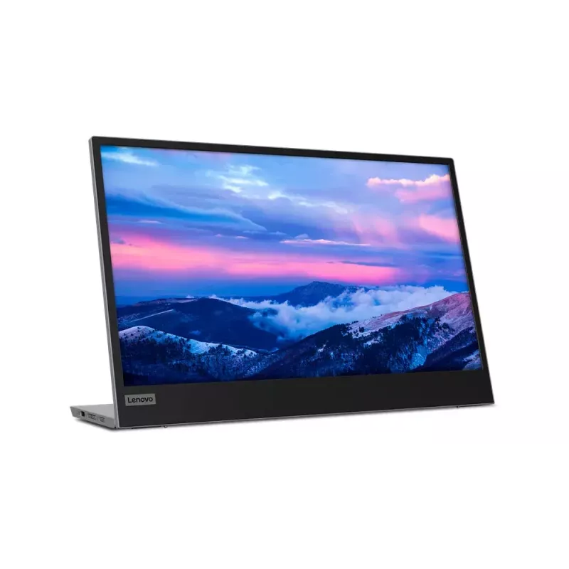 Monitors Lenovo L15 15,6 collu LED IPS Full HD 1920×1080, 60Hz, 14 ms, 250 cd/m², USB-C PD 65W, VESA, augstuma regulēšana