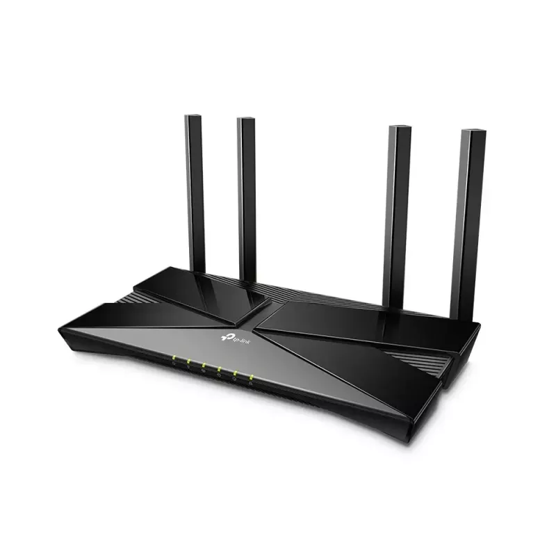 TP-Link Archer AX1500 bezvadu maršrutētājs Gigabit Ethernet Divu joslu (2,4 GHz / 5 GHz) Melns